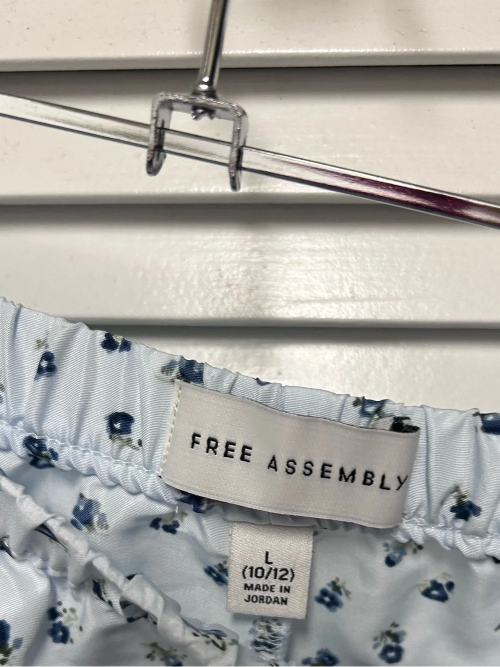 Free Assembly Girls 10/12 Floral Lounge Set